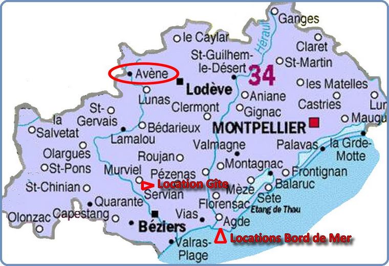 Trouvez votre location de vacances dans l'Hérault